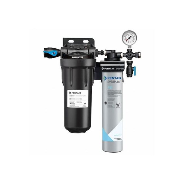 Pentair Everpure WaterFiltrationSystem,0.5micron,18inH EV932461