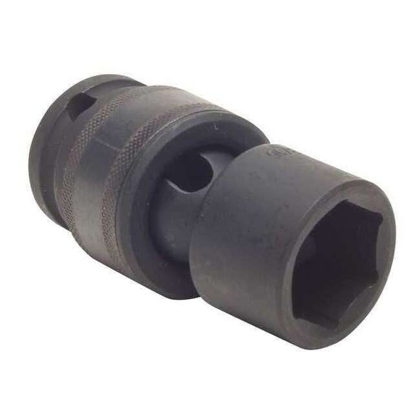 WESTWARD 3/8 in Drive Impact Socket Standard Socket, Black Oxide, Steel,13/16 in