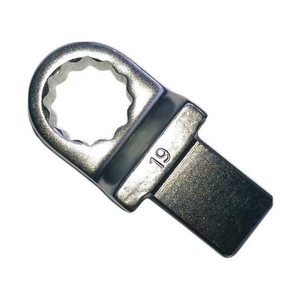 Westward Torque Wrench Head,Box End,19mm 19ZD07