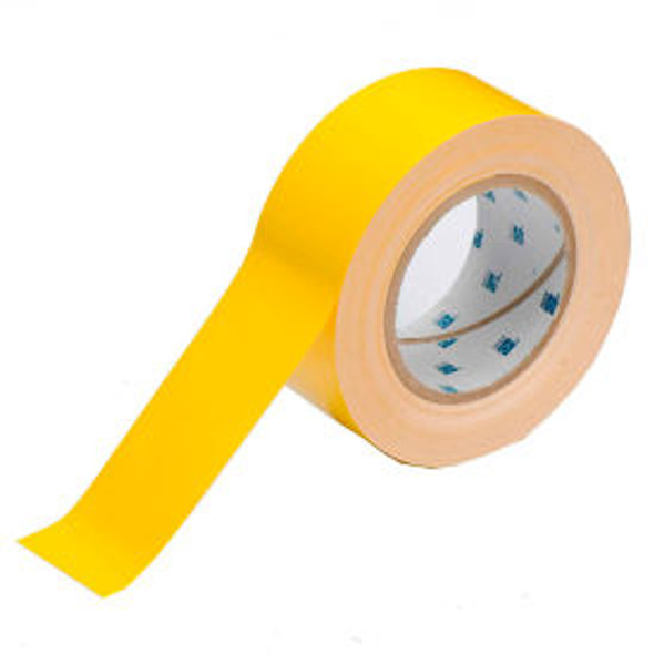 Brady 104312 ToughStripe Floor Marking Tape Polyester 2""W X 100'L Yellow