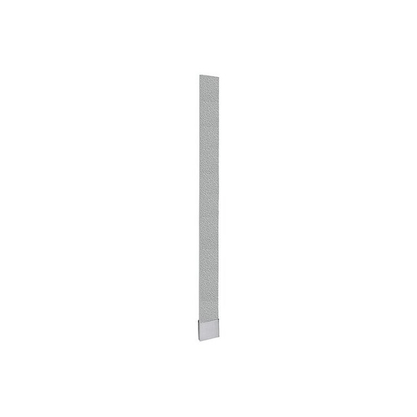 82" x 8" OHB Partition Pilaster, Polymer, Gray