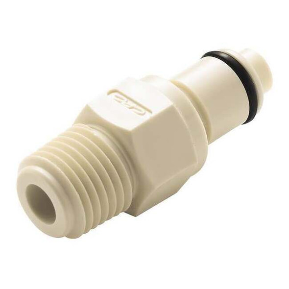Colder Straight, Polypropylene, MNPT 1/4 in PLCD2400412