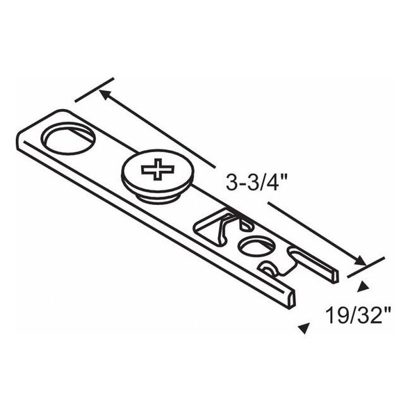 Manufacturer Varies Pivot Bracket,Steel,Plated 7-220N