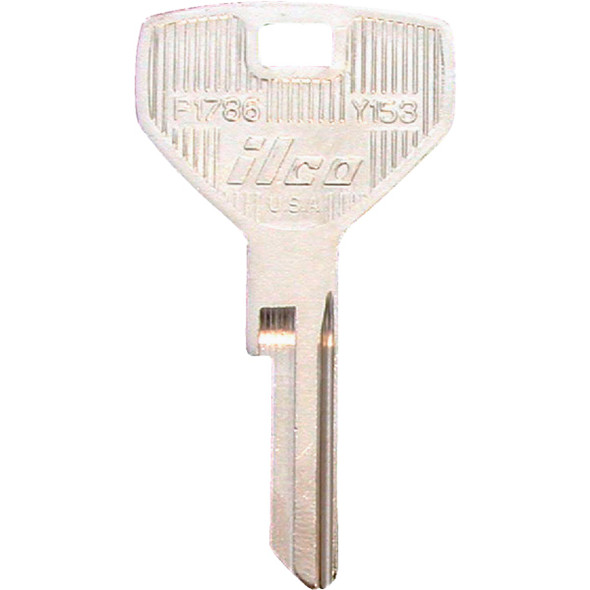 ILCO Chrysler Nickel Plated Automotive Key Y153 / P1786 (10-Pack) IAL01102002