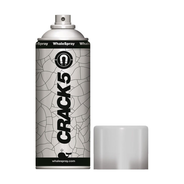 1826S0020 WhaleSpray Crack 5 NDT Contrast Lacquer Magnetic, 10oz Spray