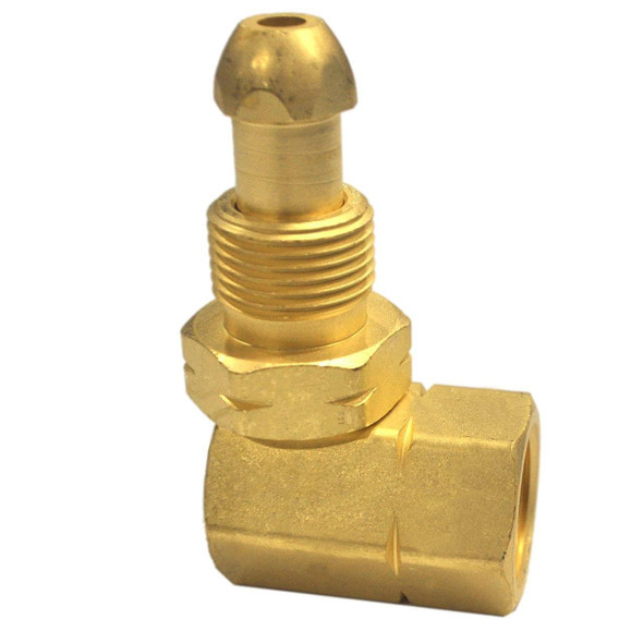 820 Western Enterprises Adapter CGA 510 X 510 90Deg