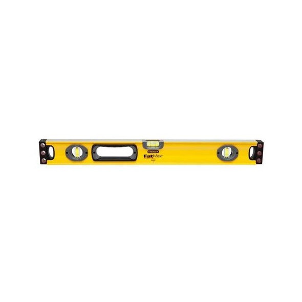43-524 Stanley Fatmax Level,Box beam top read level,Hang hole simplifies storage,L 24",Aluminum