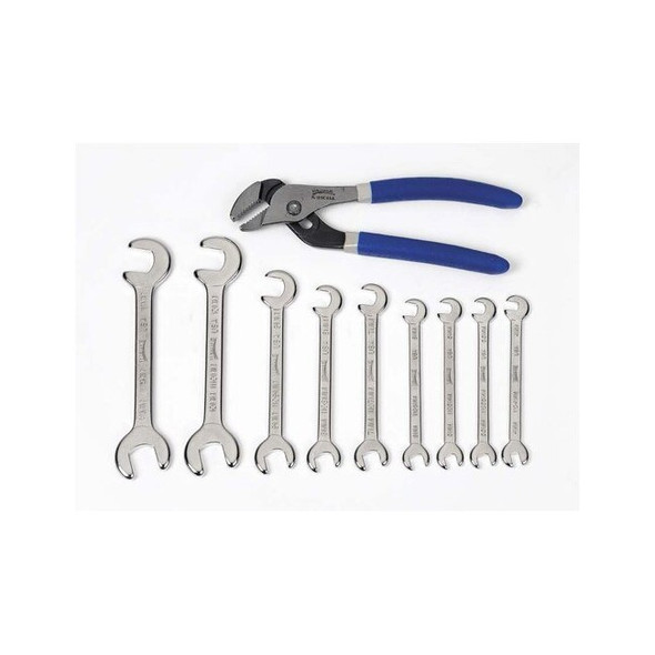 1105.5MM Williams Open End Wrench, Rounded, 5.5 MM Opening, 3 Inch OAL, Offset