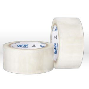 207141 Shurtape Carton Sealing Tape,2",55yds,Clear,1.6 mil