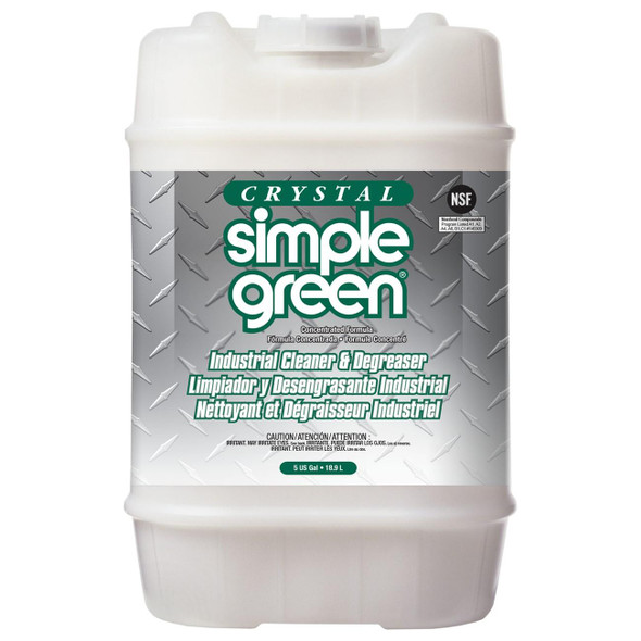 19005 Simple Green Crystal Cleaner and Degreaser, 5 gal, Pail 19005 Simple Green Crystal Cleaner and Degreaser, 5 gal, Pail