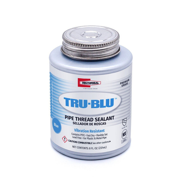 31551 RectorSeal Tru-Blu 8 Oz. Blue Pipe Thread Sealant