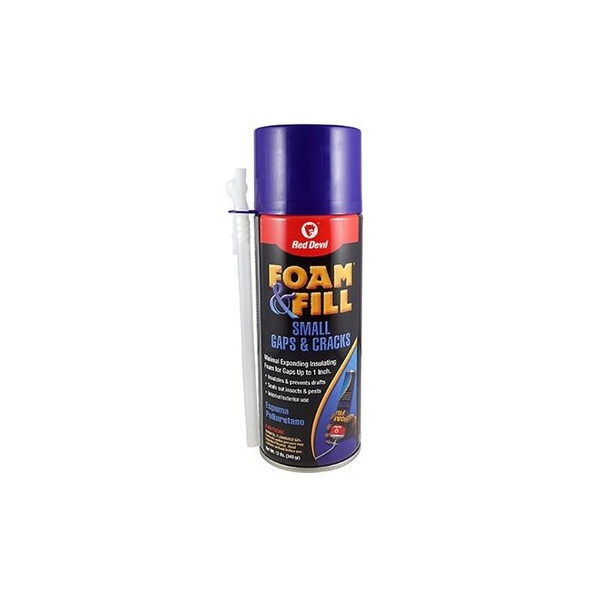 0913 Red Devil Spray Foam Sealant,Minimum expanding foam,12 oz