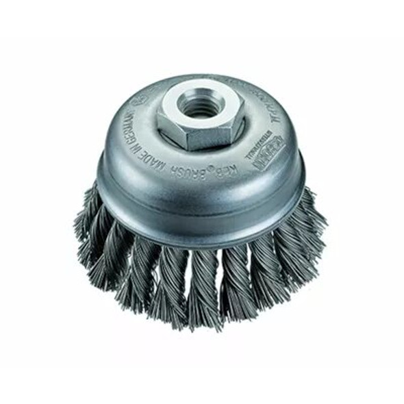 99043 Osborn Knot Wire Cup 6" OD x .020" Steel x 5/8-11 NC AH