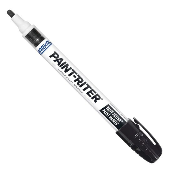 96823 Markal Valve Action Liquid Paint Markers,Black
