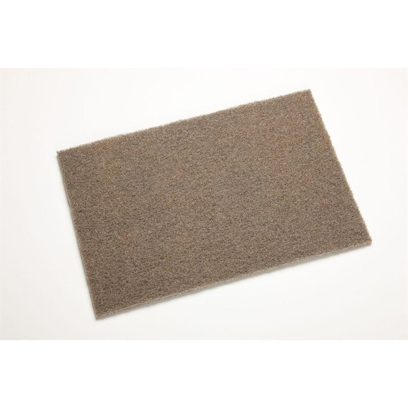 48011-18451 3M-Brite Heavy Duty Hand Pad,7440B,M Grit,Tan,6"x9"