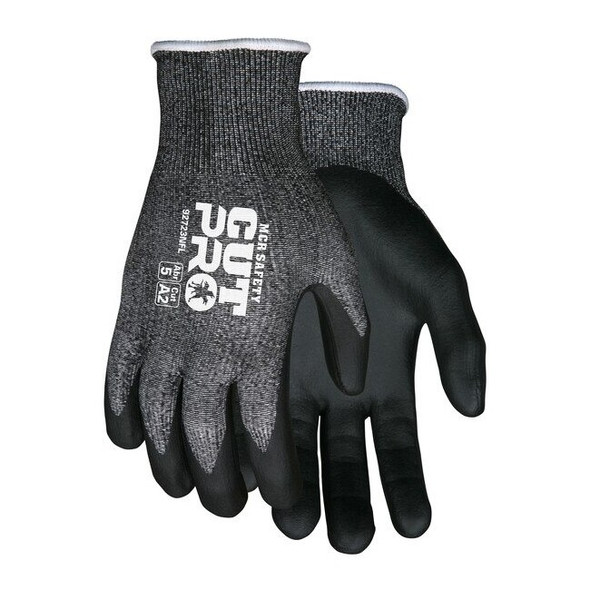 92723NFS MCR Safety Memphis Cut Resistant Gloves, Synthetic, Small, Black