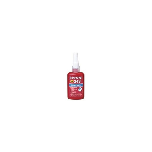 1329467 Loctite 243 Threadlocker, Medium, Oil Resistant, 50ml, Blue