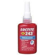 1329467 Loctite 243 Threadlocker, Medium, Oil Resistant, 50ml, Blue