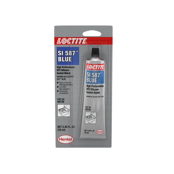 135504 Loctite 587 Blue Superflex, Silicon Sealant, 2.36 oz (70 ml)