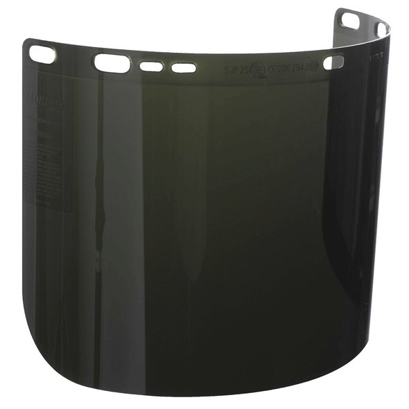 29080 Jackson Safety F50 Special Face Shield, Polycarbonate, IRUV 5.0, Unbound