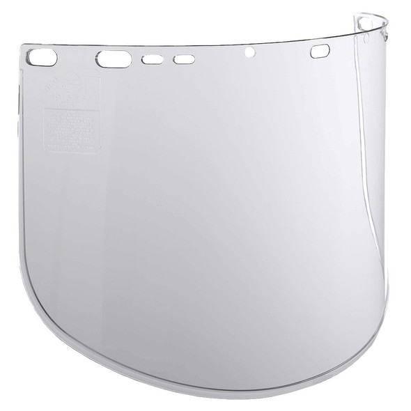 29084 Jackson Safety F40 Face Shield, Proprionate, Clear, Inch H, 0.06 Inch T