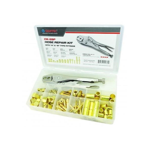 CK-5SP Gentec Hose Repair Kit, "A" &"B" Fittings