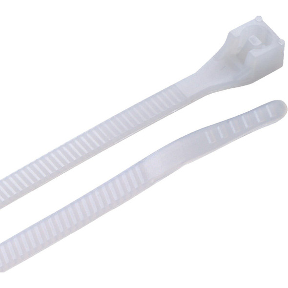 46-308MN Gardner Bender DoubleLock 8 In. x 0.17 In. Natural Color Nylon Cable Tie (1000-Pack)