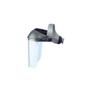 F300 Fibre-Metal High Performance Faceshield Headgear,3" Crown