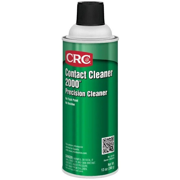 03150 CRC Contact Cleaner 2000® Precision Cleaner, Clear/Colorless 03150 CRC Contact Cleaner 2000® Precision Cleaner, Clear/Colorless