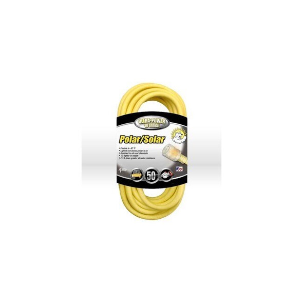 01788 Coleman Polar/Solar Extension Cord,10/3 SJEOW,L 50'