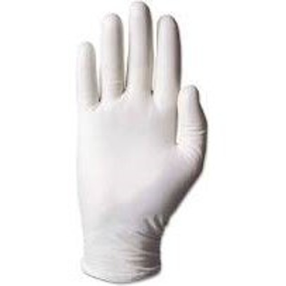 34-725-S Ansell Dura-Touch Disposable Gloves,525431,Clear,Powder-Free Vinyl,3 Mil,Size S