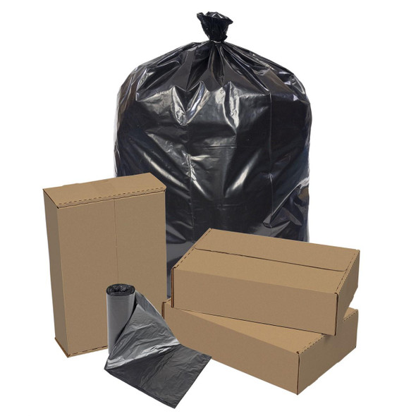 EC415415K All-Pro Industrial Repro Liner, 55 Gal, 1.5mil, Black EC415415K All-Pro Industrial Repro Liner, 55 Gal, 1.5mil, Black