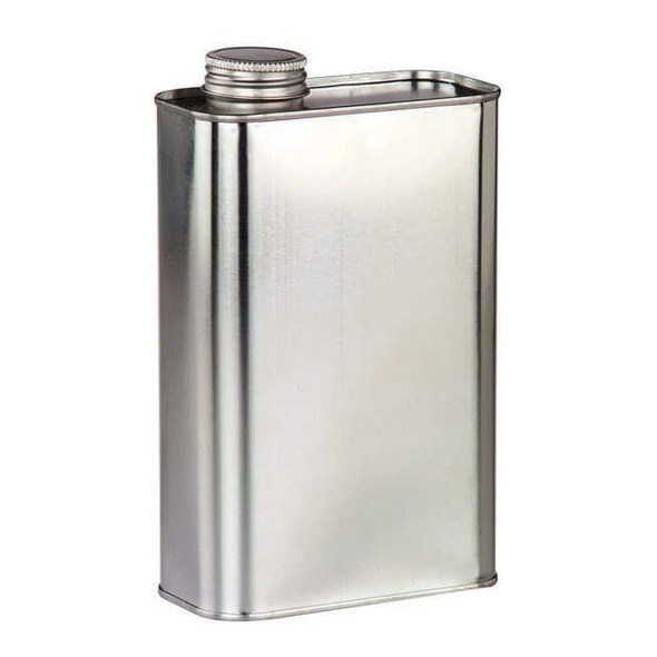 Qorpak Lab Can,Oblong,1 Gal,Tinplate,PK6 280593
