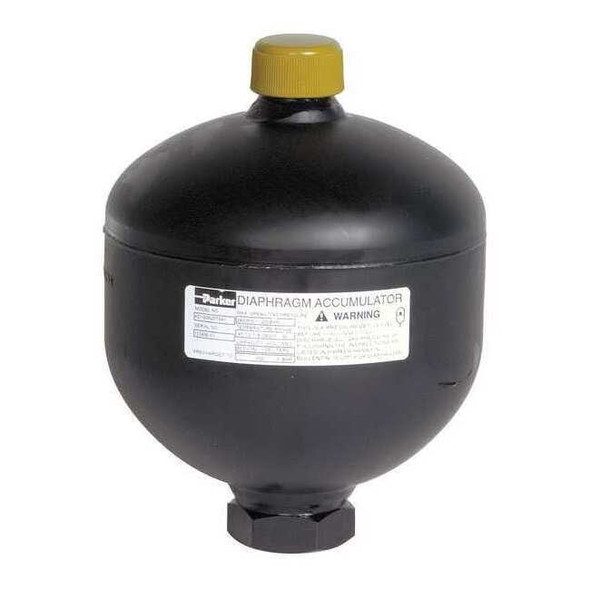 Parker Diaphragm Accumulator,10cu. In.,3600 psi AD016B25T9A1
