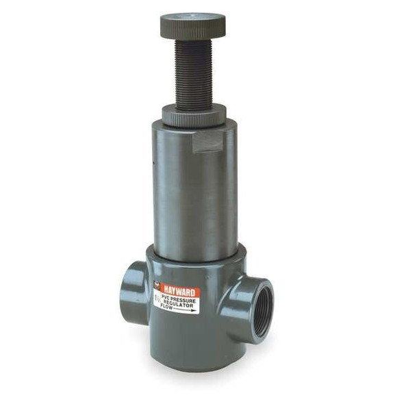 Hayward Flow Control Pressure Regulator,1 In,5 to 75 psi PR20100T