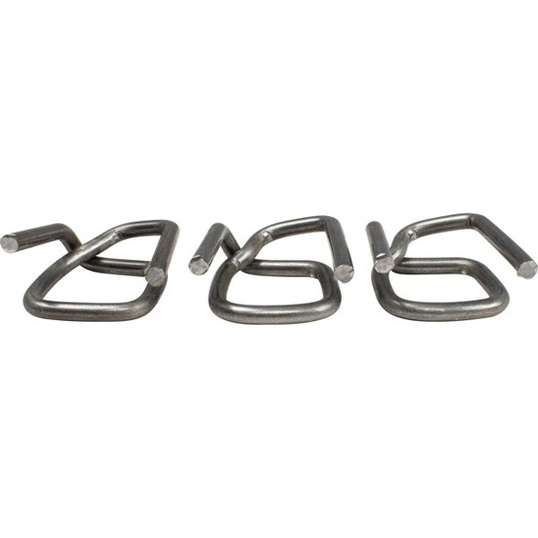 Encore Packaging Wire Buckle, Galvanized, HD,1/2",PK1000 P12WB3-GA