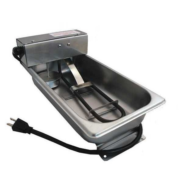 Supco Condensate Evaporator Pan,13 in L,7in W CP802 Supco Condensate Evaporator Pan,13 in L,7in W CP802