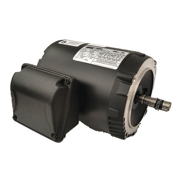 Three-Phase General Purpose Motor, 2 HP, 56C Frame, 230/460V AC Voltage, 1745 Nameplate RPM
