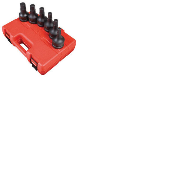 1" Dr MTR Impact Hex Dr Impact Socket Set, 6pc 5607