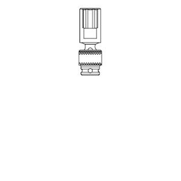 1/2" Drive, Universal Deep Impact Socket 19mm 219UMD