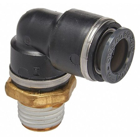 Sur&r Male Elbow,Compression Type,Brass,PK2 ABE330