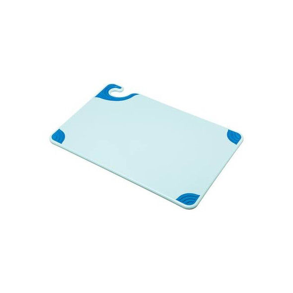 San Jamar Cutting Board,12x18 in,Blue CBG121812BL
