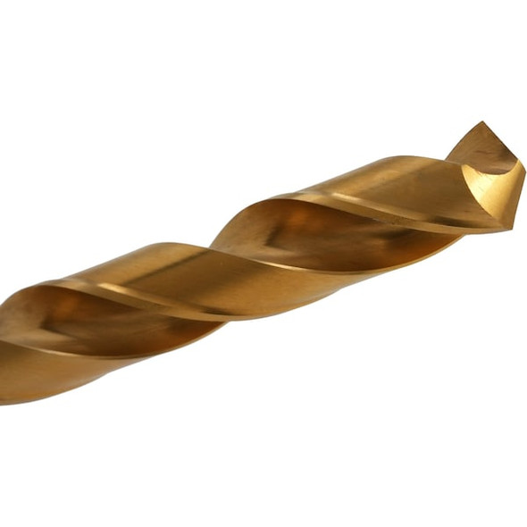 118 Degree General Purpose Jobber Length Drill Chicago-Latrobe 150-TN TiN HSS RHS/RHC Let-L