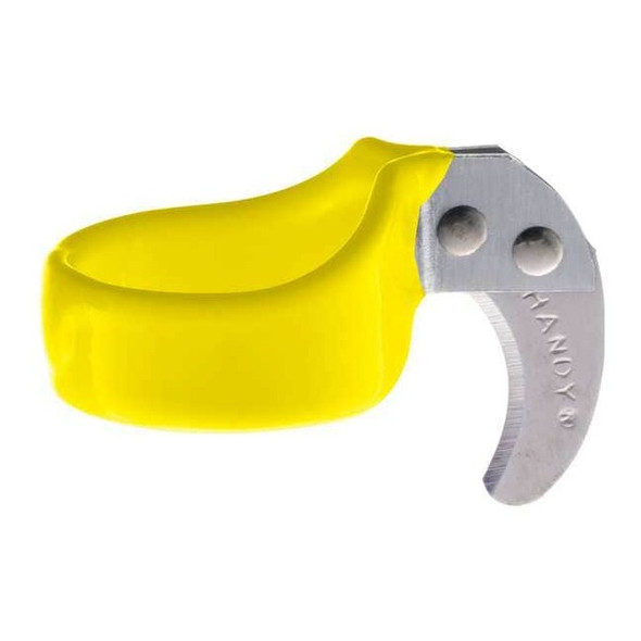 Handy Ring Knife,Blade Safety,Steel Blade,PK12 O-V-Yellow-6