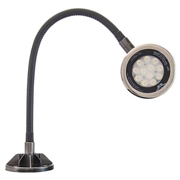 O.C. White Co Spot Light,Gooseneck,18 W,Black LED-MG18-30-120V O.C. White Co Spot Light,Gooseneck,18 W,Black LED-MG18-30-120V