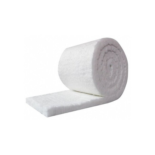 Unitherm Ceramic Fiber Insulation,8 cu. ft./lb. 1" Wall CF8HZ-1-24X60in