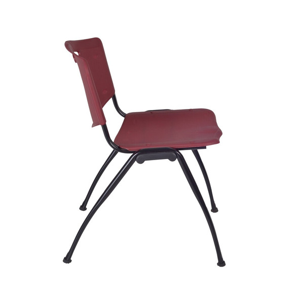 Kobe Round Table & Chair Set, Wood, Metal, Plastic Top, Mahogany  TKB30RNDMH47BY