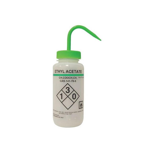 Manufacturer Varies Translucent, Wash Bottle 16 oz., PK6 24J913