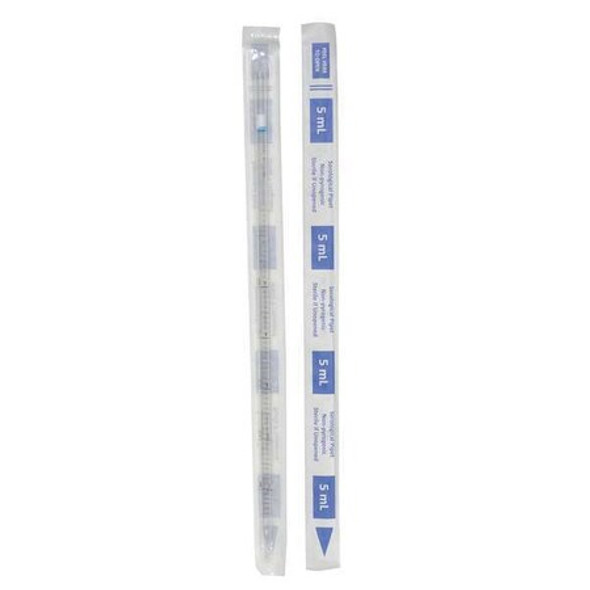 5mL Pipet,Individually Wrap/Bag,PK200 (Formerly Lab Safety Supply)