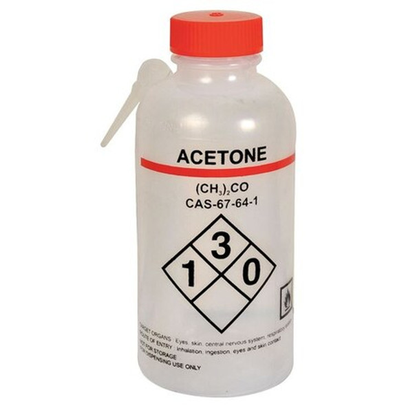 Manufacturer Varies Translucent, Wash Bottle 8 oz., 4 Pack 24J879